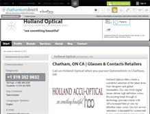 Tablet Screenshot of holland-accuoptical-labor-chatham.chathamkentdirect.info