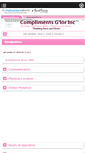 Mobile Screenshot of compliments-glor-inc-chathamkent.chathamkentdirect.info