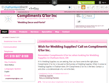 Tablet Screenshot of compliments-glor-inc-chathamkent.chathamkentdirect.info