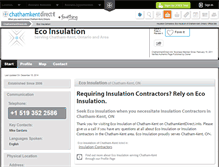 Tablet Screenshot of eco-insulation-hamilton.chathamkentdirect.info